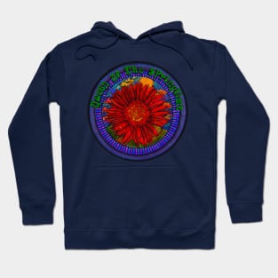 Red Daisy Hoodie